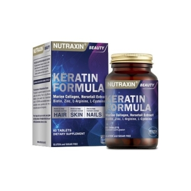 Nutraxin Keratin Formula 60 Tablet - Nutraxin