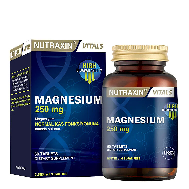 Nutraxin Magnesium Citrate 250 mg 60 Tablet - 1