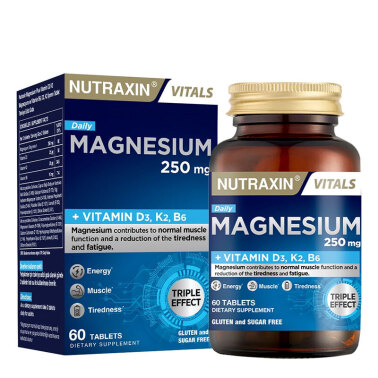 Nutraxin Magnesium Daily 60 Tablet - Nutraxin