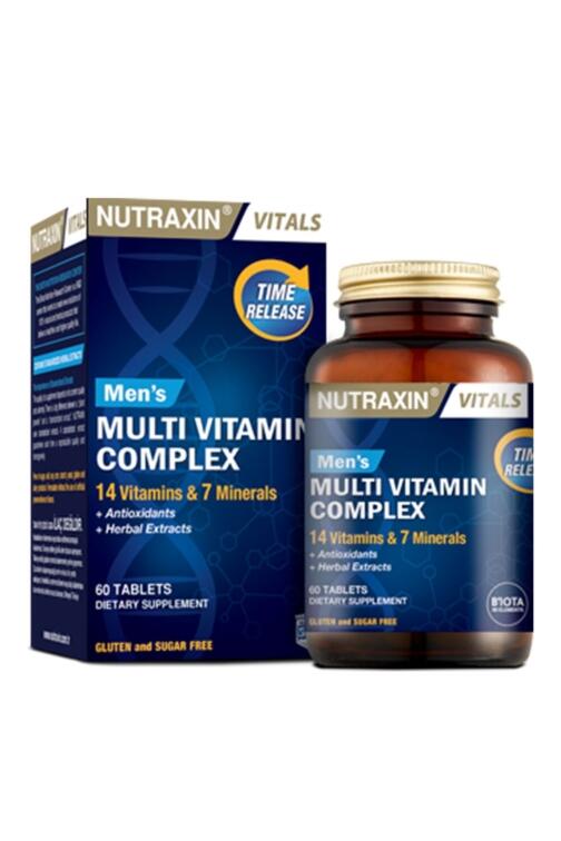 Nutraxin Men's Multi Vitamin Complex 60 Tablet - 1