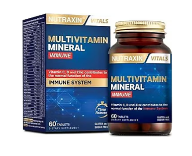 Nutraxin Multivitamin Mineral Immune 60 Tablet - Nutraxin