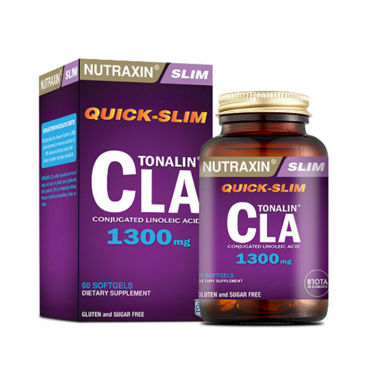 Nutraxin Quick-Slim Tonalin CLA 1300 mg 60 Kapsül - 1