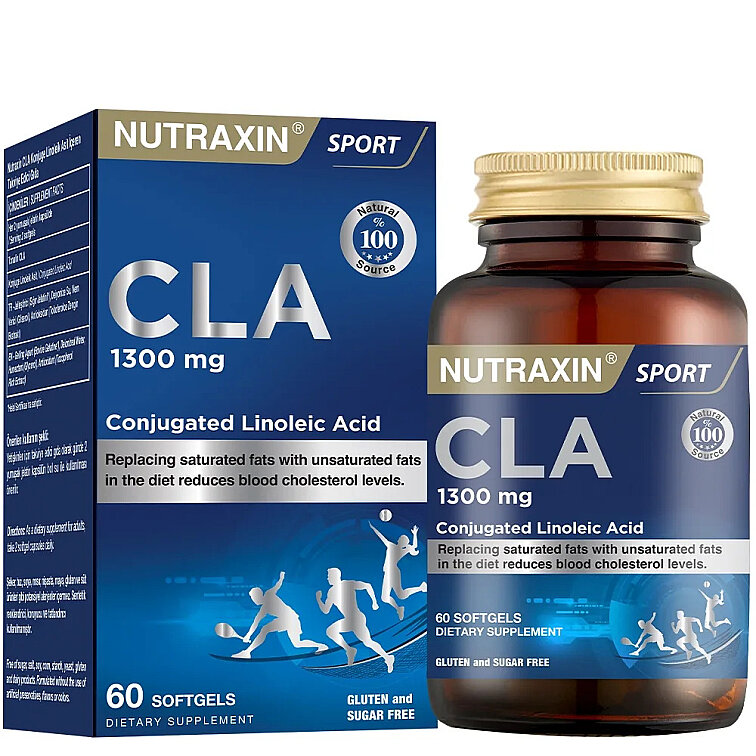 Nutraxin Quick-Slim Tonalin CLA 1300 mg 60 Kapsül - 1