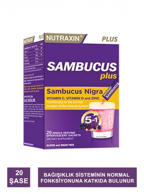 Nutraxin Sambucus Nigra 20 Efervesan - 1