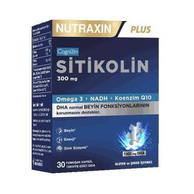 Nutraxin Sitikolin 30 Kapsül - Nutraxin