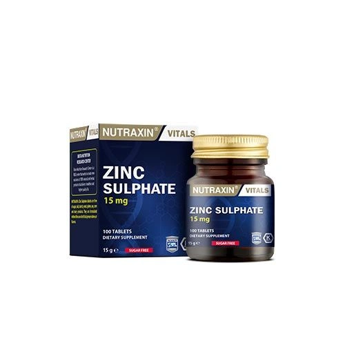 Nutraxin Zinc 15 Mg 100 Tablet - 1
