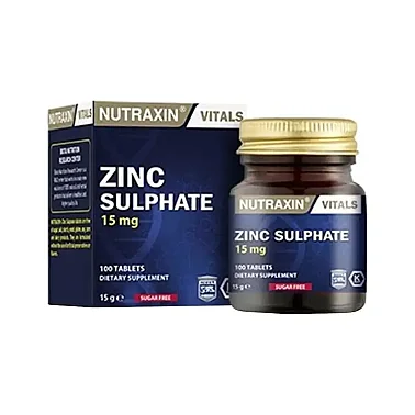 Nutraxin Zinc Sulphate 100 Tablet - Nutraxin
