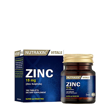 Nutraxin Zinc Sulphate 100 Tablet