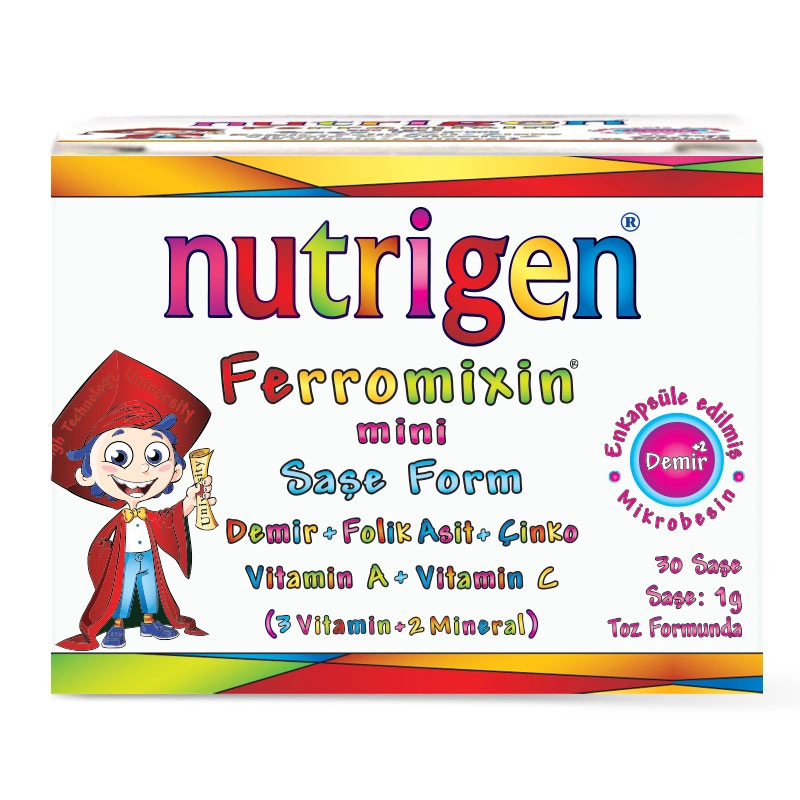 Nutrigen Ferromixin Mini Saşe Form 30 Saşe - 1