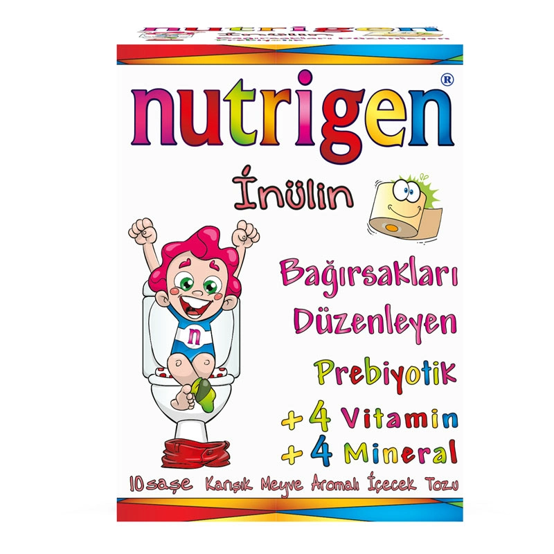 Nutrigen Karışık Meyve Aromalı İnülin Prebiyotik 10 Saşe - 1