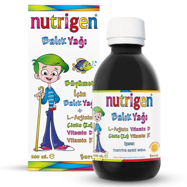 Nutrigen Balık Yağı Şurubu 200 ml - Nutrigen 