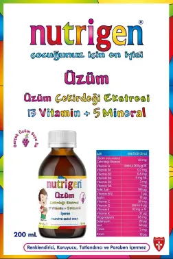 Nutrigen Üzüm + Aquas Kids Spf 50+ Sun Cream Çocuk Güneş Kremi Yaz Seti - 2