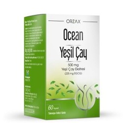 Ocean 500 mg Yeşil Çay 60 Kapsül Green Tea