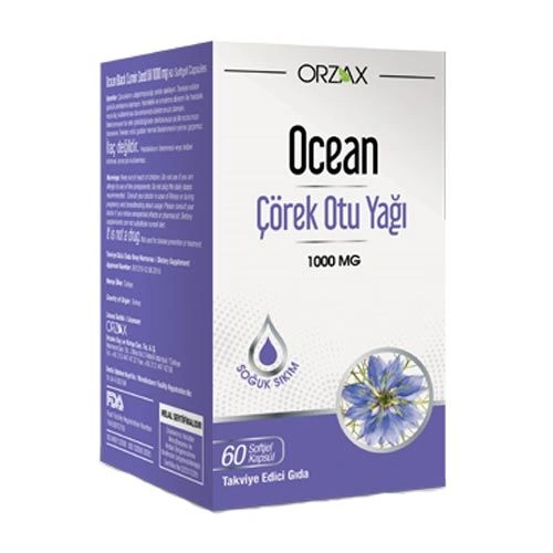 Orzax Ocean Çörek Otu Yağı 