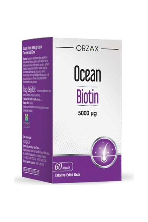 Orzax Ocean Biotin 60 Kapsül - 1