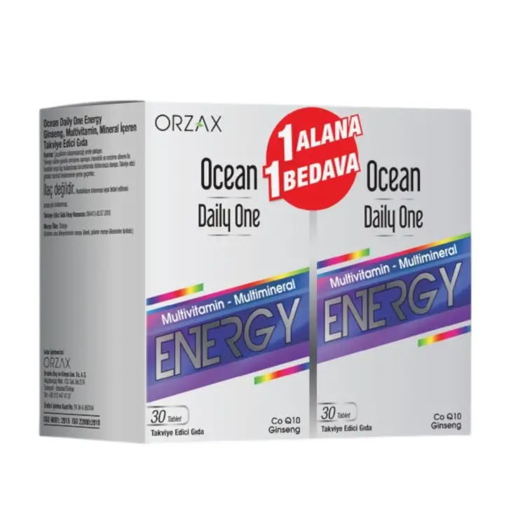 Ocean Daily One Energy 30 Tablet 1 Alana 1 Bedava - 1