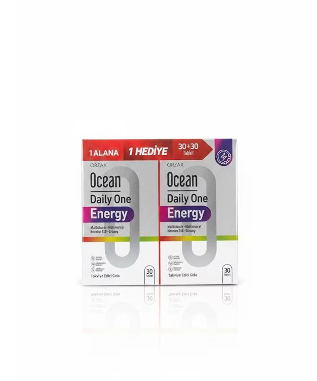 Ocean Daily One Energy 60 Tablet Avantajlı Paket - 1