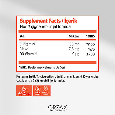 Ocean Gummies Defence Kids 60 Jel Form - 2