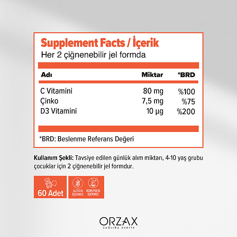 Ocean Gummies Defence Kids 60 Jel Form - 2