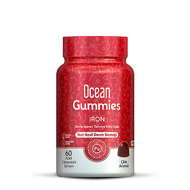 Ocean Gummies Iron 60 Jel Form