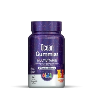 Ocean Gummies Multivitamin 60 Çiğnenebilir Jel Form - Orzax Ocean