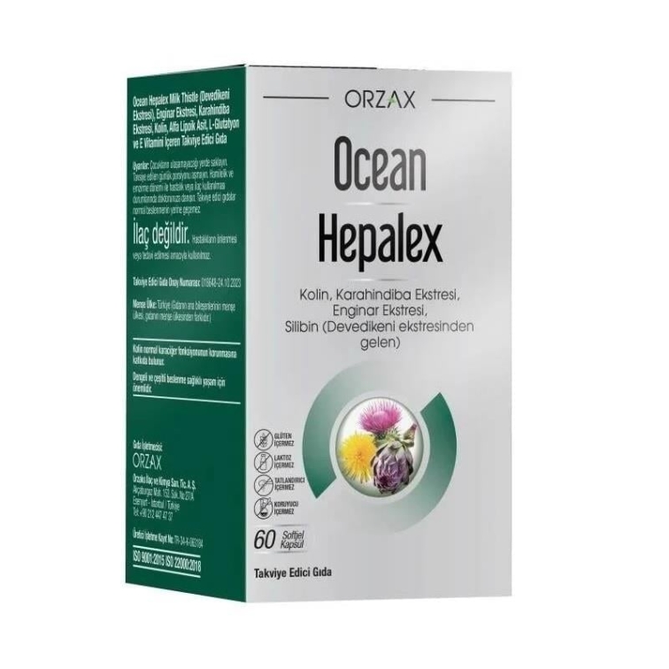 Ocean Hepalex 60 Softjel Kapsül - 1