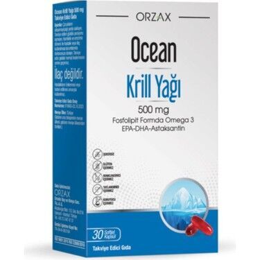 Ocean Krill Oil 500 mg 30 Kapsül - 1
