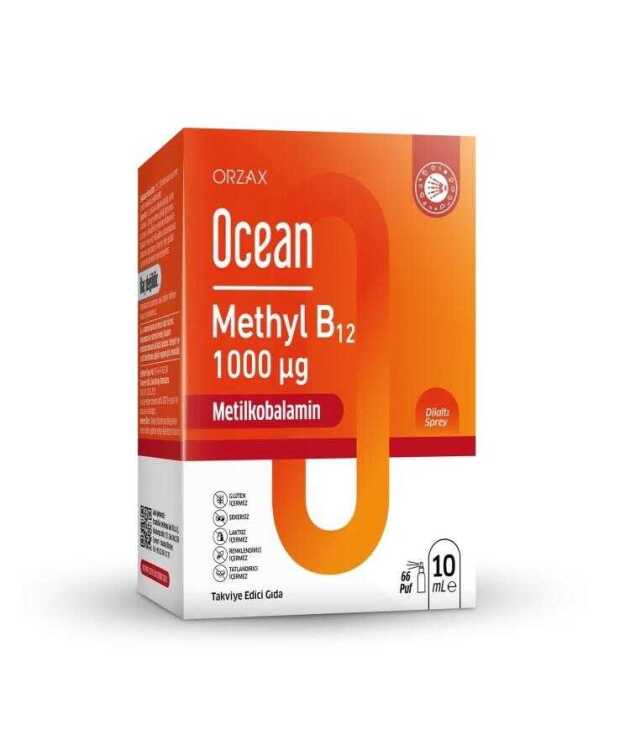 Ocean Methyl B12 1000 Mcg Sprey 10 ML - 1
