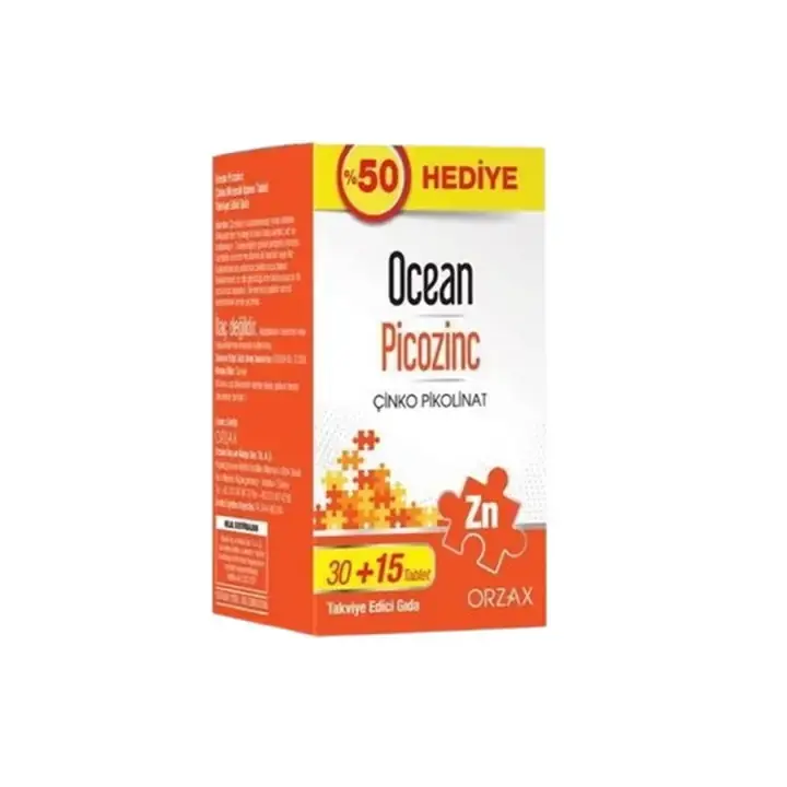 Ocean Picozinc Çinko Pikolinat 30+15 Tablet - 1