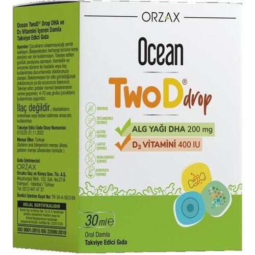 Orzax Ocean Twod Drop Damla 30 ml - 1