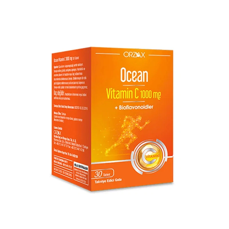 Orzax Ocean Vitamin C 1000 mg 30 Tablet - 1