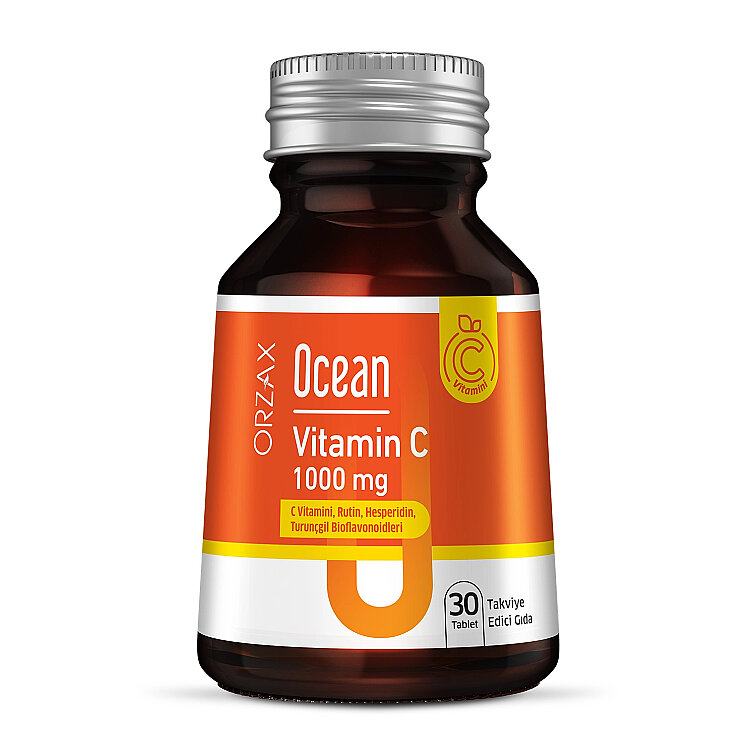 Orzax Ocean Vitamin C 1000 mg 30 Tablet - 1