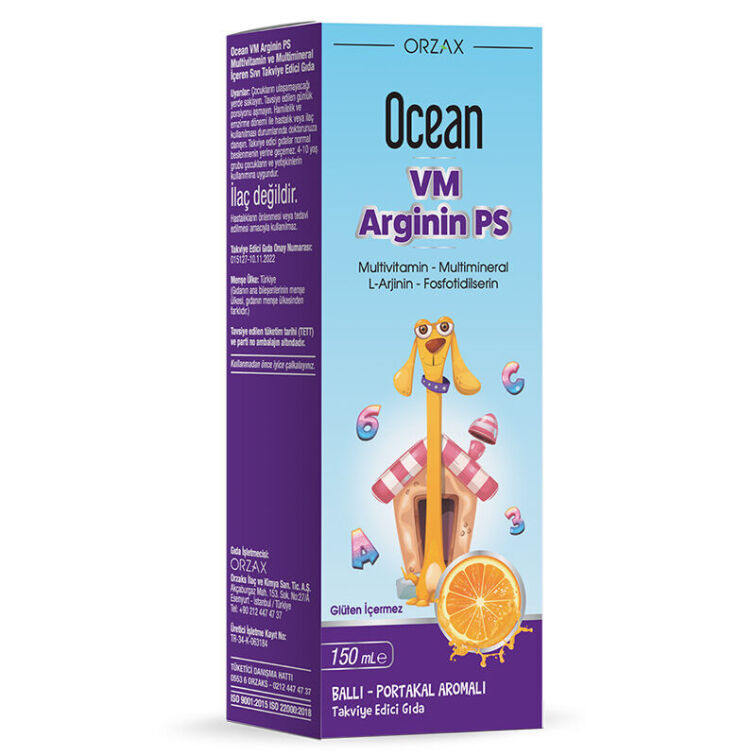 Ocean VM Arjinin PS Şurup 150 ml - 1