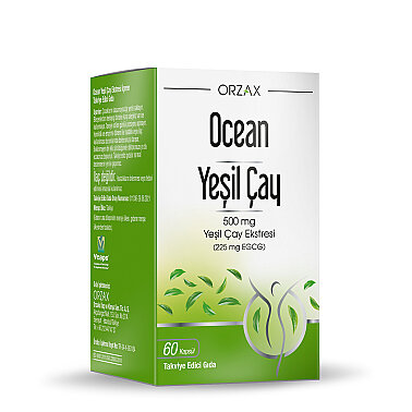 Ocean Yeşil Çay Ekstresi 500 mg 60 Kapsül