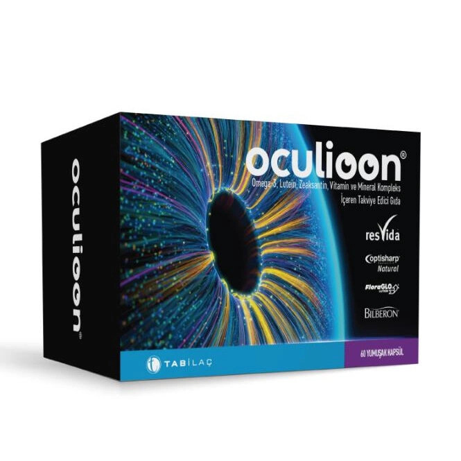 Oculioon Takviye Edici Gıda 60 Yumuşak Kapsül - Tab İlaç