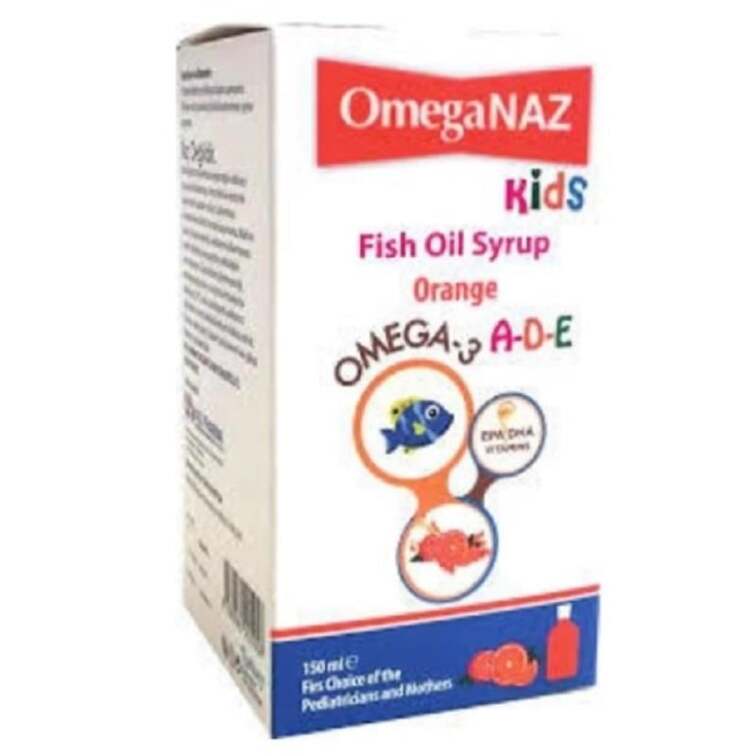 Omeganaz Portakallı Balık Yağı 150 ml - 1