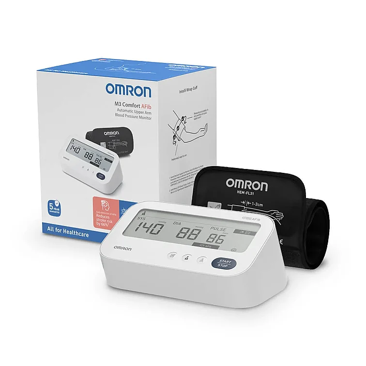Omron M3 Comfort Afib HEM-7196-FLE Koldan Dijital Tansiyon Aleti - 1