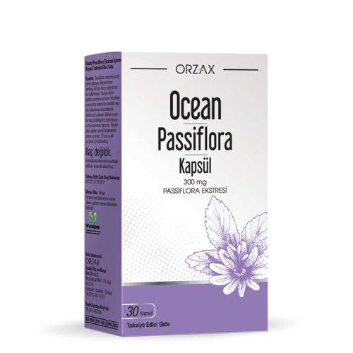Orzax Ocean Passiflora 30 Kapsül - 1