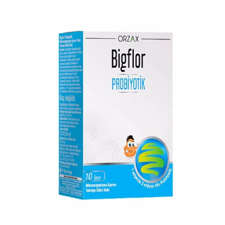 Orzax Bigflor Probiotic 10 Saşe - Orzax Ocean