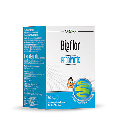 Orzax Bigflor Probiotic 10 Saşe