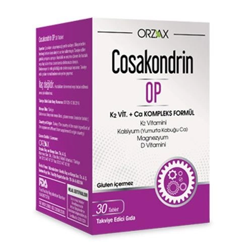 Orzax Cosakondrin-Op 30Tablet - Orzax Ocean