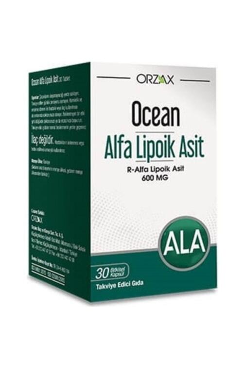 Orzax Ocean Alfa Lipoik Asit 600 mg 30 Tablet - 1