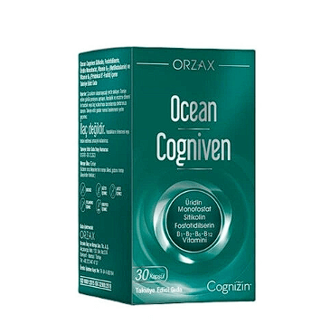 Orzax Ocean Cogniven İçeren Takviye Edici Gıda 30 Kapsül - Orzax Ocean