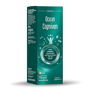 Orzax Ocean Cogniven Mango Aromalı 150 ml Sınav Seti Hediye