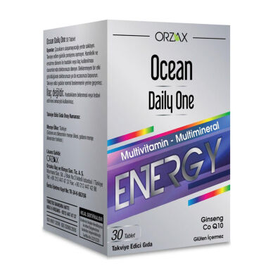 Orzax Ocean Daily One Energy 30 Tablet - Orzax Ocean