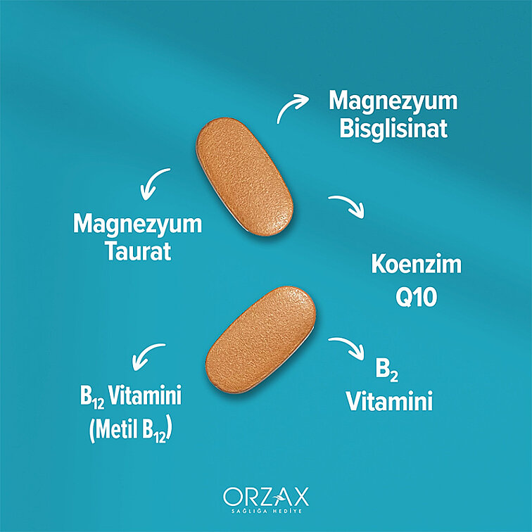 Orzax Ocean ExtraMag Migra Takviye Edici Gıda 60 Tablet - 2