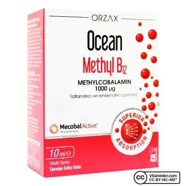 Ocean Methyl B12 Sprey 1000 mg 10 ml