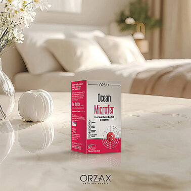 Orzax Ocean Microfer Demir ve C Vitamini 60 Kapsül - 5