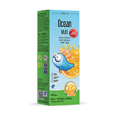 Orzax Ocean Multi Ballı Portakal Konsantreli Şurup 150 ml - 1