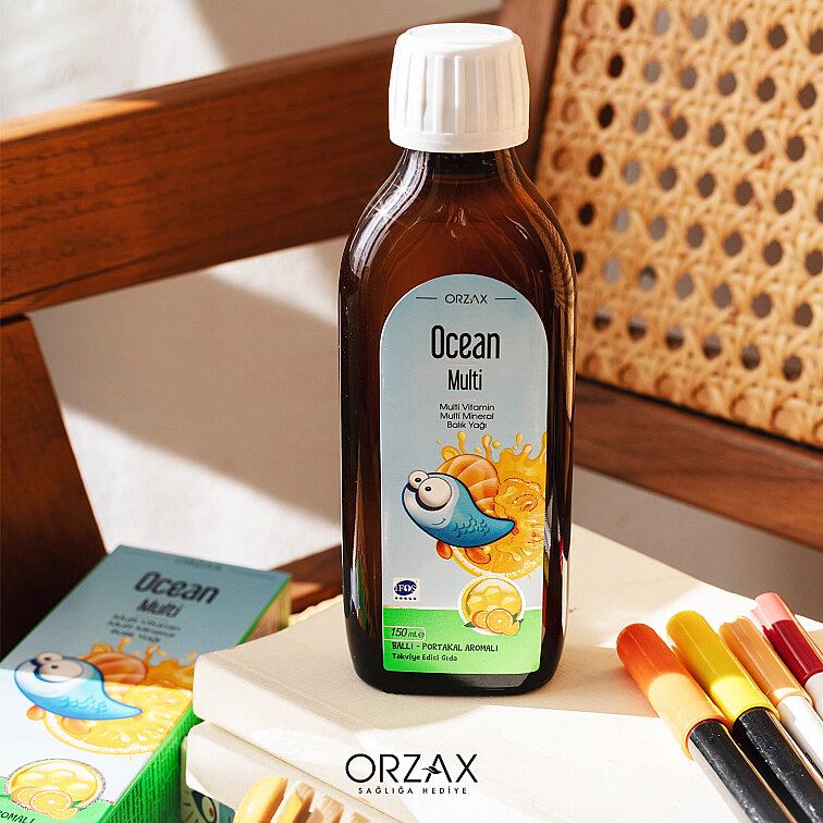 Orzax Ocean Multi Ballı Portakal Konsantreli Şurup 150 ml - 5